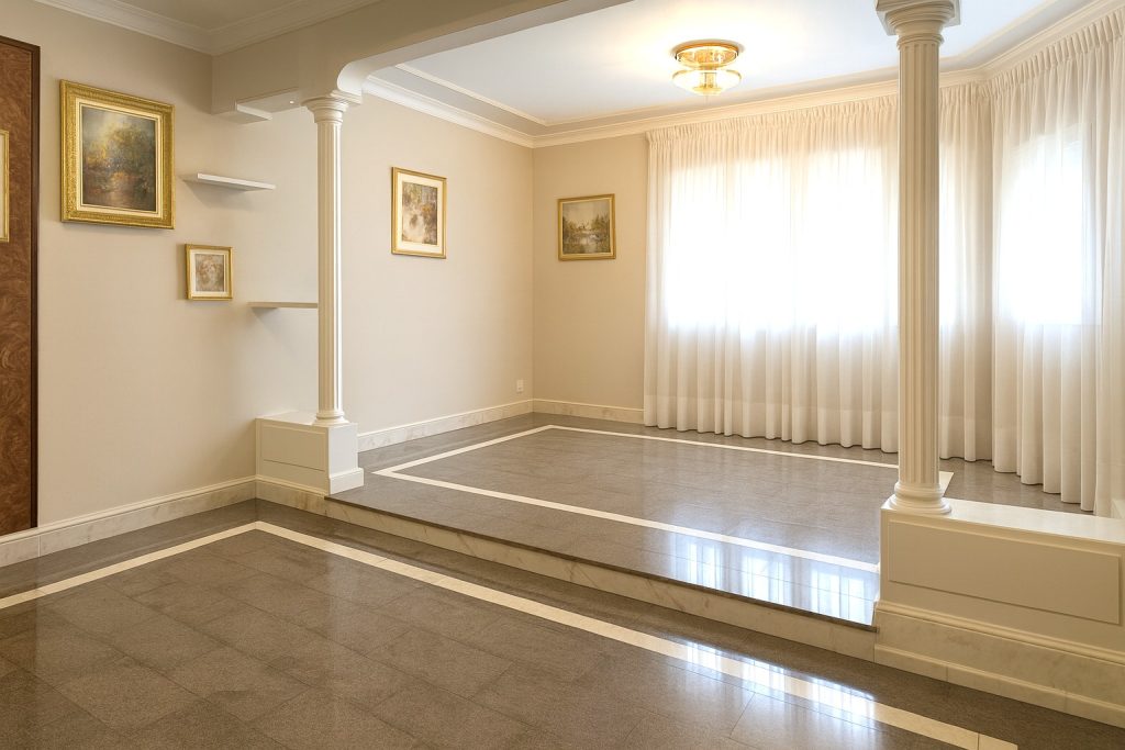 Casa de tres plantas